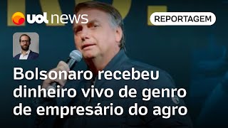 Bolsonaro recebeu dinheiro vivo de empresário indicam mensagens  Aguirre Talento [upl. by Layod]