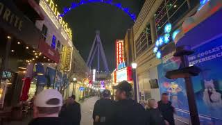 Linq Promenade Las Vegas 2282023 [upl. by Dowdell]