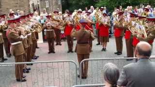 Whit Friday Brass Band Competition Denshaw Saddleworth England [upl. by Siroved583]