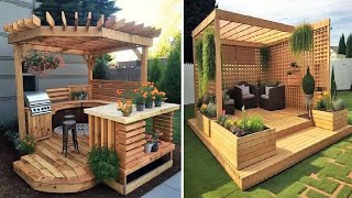 Creative Pergola Ideas  Transform Your Outdoor Space [upl. by Doownelg]