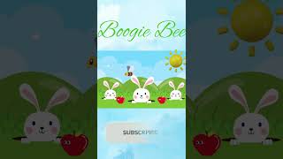 Cute BunnyBoogie Bee Nursery Rhymes amp Kids Songs [upl. by Trstram]