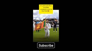 Sri Lanka pull off an incredible comeback to win the Oval Test 🇱🇰🙌 youtubeshorts ytshorts ipl [upl. by Eiral634]