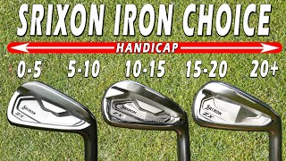 HOW to Choose the RIGHT SRIXON Iron for your HANDICAP [upl. by Tsyhtema]