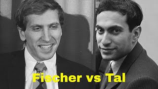 Absolutely Fantastic Chess Game Fischer vs Tal 1959 [upl. by Feetal860]