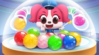 Sheriffs New Invention  Rainbow Candies  Funny Cartoons for Kids  Sheriff Labrador  BabyBus [upl. by Romola]