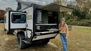 The MOST Capable 6x12 Camper Trailer I’ve Ever Seen EPIK Scout Lightweight Fits in Garage [upl. by Ecitsuj]