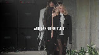 ANN DEMEULEMEESTER SPRINGSUMMER 2025 SHOW [upl. by Kimmie]