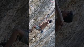 Jorge DíazRullo en Perfecto Mundo 9b climbing escalada [upl. by Yenial]