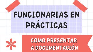 🆕 Como presentar a documentación se aprobaches as oposicións [upl. by Kristos639]