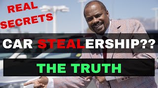 How Car Dealerships Rip You Off REAL Truth from an Actual DEALER [upl. by Hedgcock807]