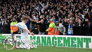 Joe Gelhardt steals dramatic Leeds United win v Norwich City  Premier League  NBC Sports [upl. by Turpin]