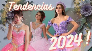 Vestidos de Quinceañera 2024 Tendencias Imperdibles [upl. by Aitekram]