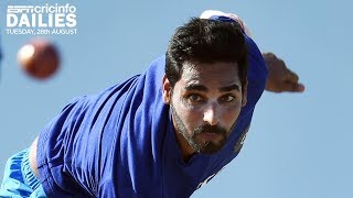 Bhuvneshwar Kumar Returns Jack Wildermuths Last Ball 6 amp More  ESPNcricinfo Dailies [upl. by Elaina]