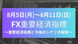 【重要経済指標】85～811FXの経済指標をわかりやすく解説します [upl. by Robet959]