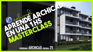 🏚️ ArchiCAD desde CERO  Curso Básico AVALADO POR GRAPHISOFT  Tutorial Español [upl. by Coridon337]