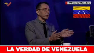 Juan Carlos Monedero entrevistado en quotA Pulsoquot en Venezolana de Televisión [upl. by Plumbo]