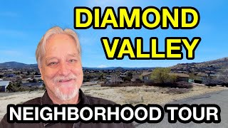 Neighborhood Driving Tour of Diamond Valley  Unincorporated Area Near Prescott Valley [upl. by Soiritos53]