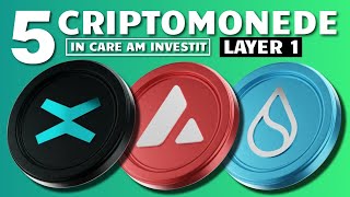 5 CRIPTOMONEDE DE TIP LAYER 1 IN CARE AM INVESTIT [upl. by Harms]