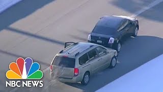 Intense Police Chase And Carjacking  Archives  NBC News [upl. by Norad803]