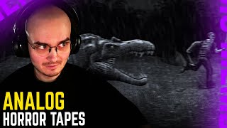 RADAL REACTS TO JURASSIC PARK HORROR TAPES AND SHOWS HIS NEW BACKGROUND [upl. by Kevin]