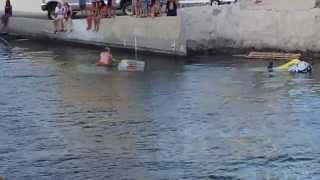 Lake Havasu Site 6 Truck sinks at loading dock Video 2 [upl. by Ynogoham]