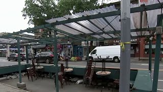 Only 23 restaurants apply for roadside dining permits in NYC  NBC New York [upl. by Durr]