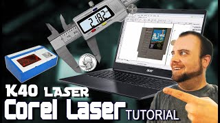 K40 Laser  Corel Laser Extract Outlines From Photos TUTORIAL [upl. by Bois]