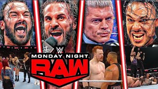 WWE Monday Night RAW 18112024 Highlights  WWE RAW Smackdown 18 Nov 2024 Highlights [upl. by Eussoj531]