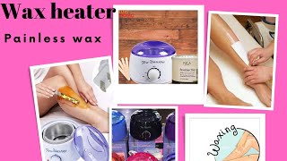 Pro wax heater Price in Pakistan  review and demo  painless wax at home ❤😍🤗 [upl. by Bekaj]