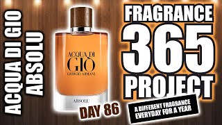 ACQUA DI GIO ABSOLU GIORGIO ARMANI FRAGRANCE REVIEW  THE UNDERRATED ONE OF THE LINE [upl. by Lyrradal]