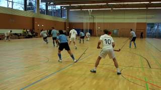 HallenHockey TC BlauWeiss vs Zehlendorfer Wespen [upl. by Ardnekat834]