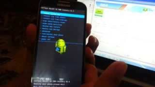 روت جالكسي اس فور Galaxy S4 I9500 Root [upl. by Fanni]