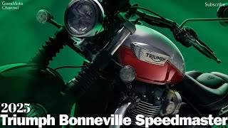 2025 Triumph Bonneville Speedmaster  Classic Style Meets Modern Performance [upl. by Scornik636]