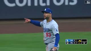 Kevin Kiermaier Makes Insane Throw to Home Plate for Double Play vs Brewers [upl. by Renraw]