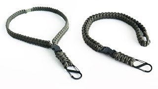 How to Make a Cobra Knot Paracord Neck Lanyard Tutorial [upl. by Emerson]