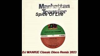 THE MANHATTAN TRANSFER Feat Michael Jackson  Spice Of Life Baby Be Mine DJ MANKIE Disco Remix [upl. by Ennovart]