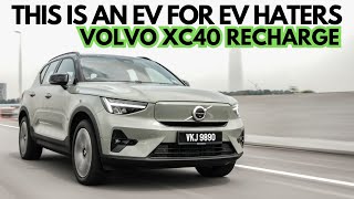 Volvo XC40 Recharge Even Those Who Hate EVs Will Love This EV [upl. by Hadihsar]