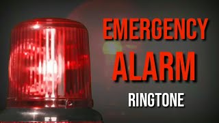 EMERGENCY ALARM RINGTONE SOUND  UNIKBGMS [upl. by Friedly]