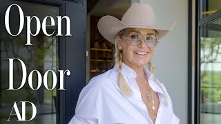 Inside Yolanda Hadid’s Modern Texas Ranch  Open Door  Architectural Digest [upl. by Agosto101]