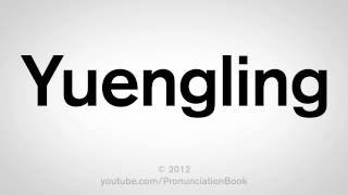 How to Pronounce Yuengling [upl. by Nivlek]