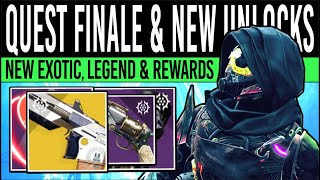 Destiny 2 QUEST FINALE amp NEW WEAPONS Exotics Master Challenges Nightfall amp Eververse 28 March [upl. by Haleak283]