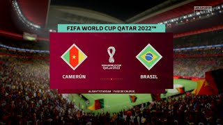 Camerun VS Brasil QATAR 2022🇨🇲🇧🇷🏆 [upl. by Mcafee]