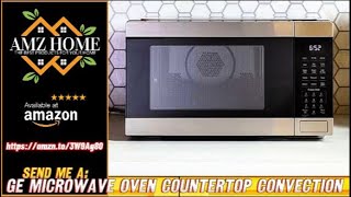 Overview GE JES1109RRSS 10 Cu Ft Capacity Countertop Convection Microwave Oven Air Fry Amazon [upl. by Kauffman486]