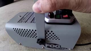 Fog Machine 400 watt DemonstrationHD 60fps [upl. by Corydon]