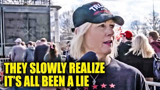 Trump Supporter Faces Harsh Reality Check [upl. by Bernetta]