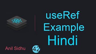 React tutorial in Hindi 42 useRef Hook example [upl. by Ayrotal]