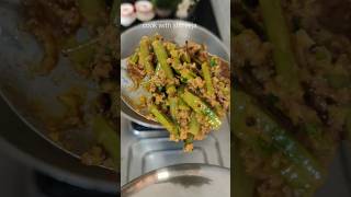 Gawar Sabji Recipe  shorts ytshortsindia youtubeshorts cooking food [upl. by Ohaus]