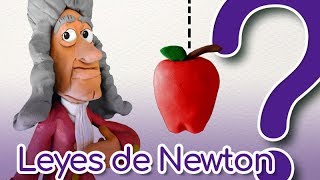 ¿Cómo funcionan las Leyes de Newton 🍎 [upl. by Aynnek]