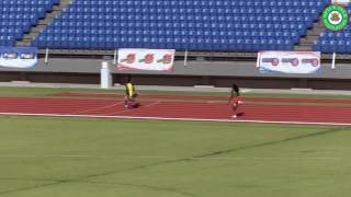 Girls 4x100m Relay Final  Windward Islands School Games 2016 [upl. by Sylvester247]