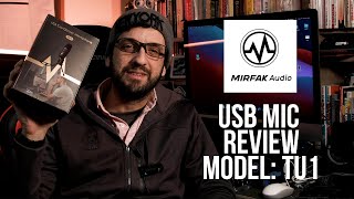 Mirfak TU1  USB Mic Review [upl. by Eirual]